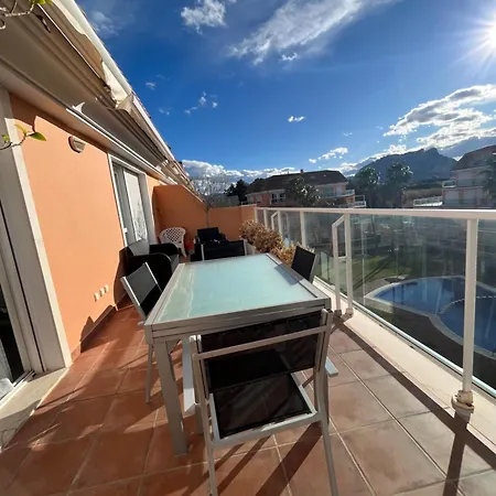 Atico Duplex Frente Al Mar En Denia Apartment Exterior photo